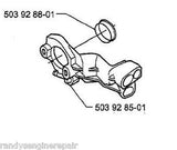 Carburetor Carb flange Husqvarna 357 359 xp 503928502