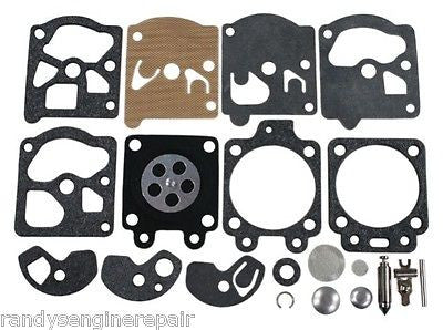 carb kit for Poulan 2150 2375 2450 chainsaw with Walbro Carburetor Overhaul Rebuild
