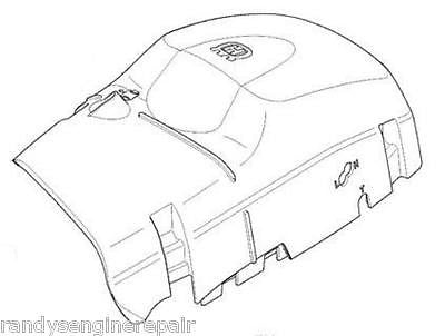 Husqvarna # 537212501 Top Cylinder Cover fits 570 575 576 XP EPA 575XP 576XP OEM