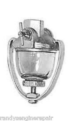 Wisconsin Glass Gas Fuel Filter Sediment Bowl 32439, 295984, 393169, 690612