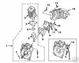 gasket cylinder UP03857 Homelite TRIMMER BLOWER part