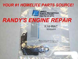 Repair kit HOMELITE 330 CHAINSAW W/ walbro carburetor Rebuild carb