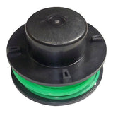 GM185206 DG07811A TRIMMER SPOOL + STRING GREEN MACHINE RYOBI HOMELITE