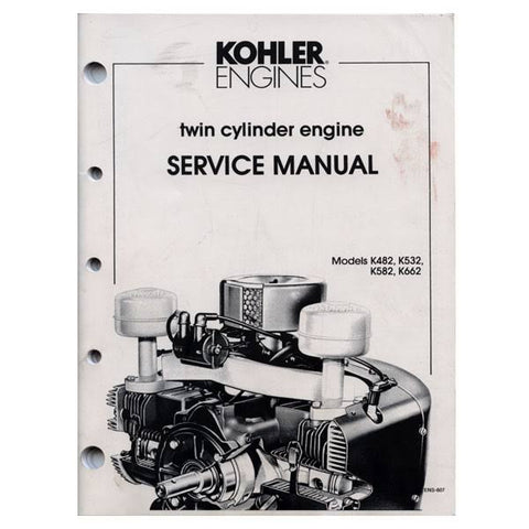 REPAIR SERVICE Manual K482 K532 K582 K662 KOHLER Engine