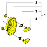 Husqvarna 503873305 Line Trimmer Recoil Starter Pawl Kit Assy