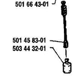 GAS fuel line & filter HUSQVARNA 501458301 240 S SE SG chainsaw part