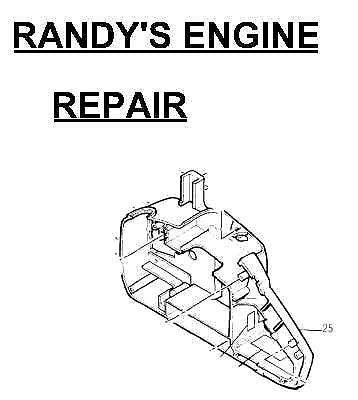 RIGHT REAR HANDLE HALF MCCULLOCH 2010 2012 2014 2016