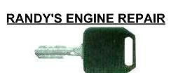 OEM LAWNMOWER IGNTION KEY NEW STYLE DELTA SWITCH