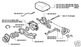 choke HUSQVARNA CHAINSAW 340 345 350 346 353 351