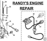 FUEL tank GROMMET ECHO GT 1100 2101 2102 2103 trimmer
