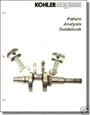 Failure ANALYSIS Guidebook TP-2298-B NEW KOHLER Engine