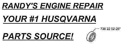 CRANK CRANKSHAFT BEARING HUSQVARNA 353 351 346XP 272