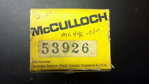 Vintage Go Kart McCulloch Piston 53926 for MC 20 and 49 Engines .030 Oversize